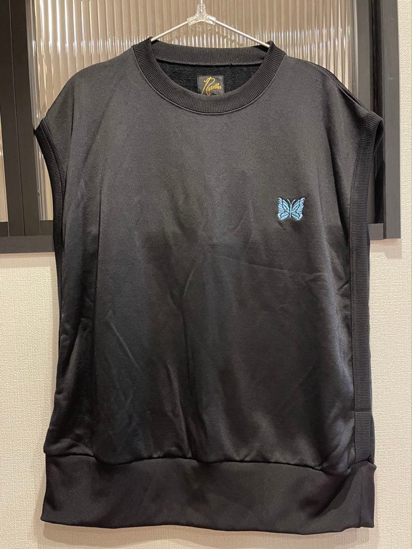 Needlesスリーブレスベスト　ブラック