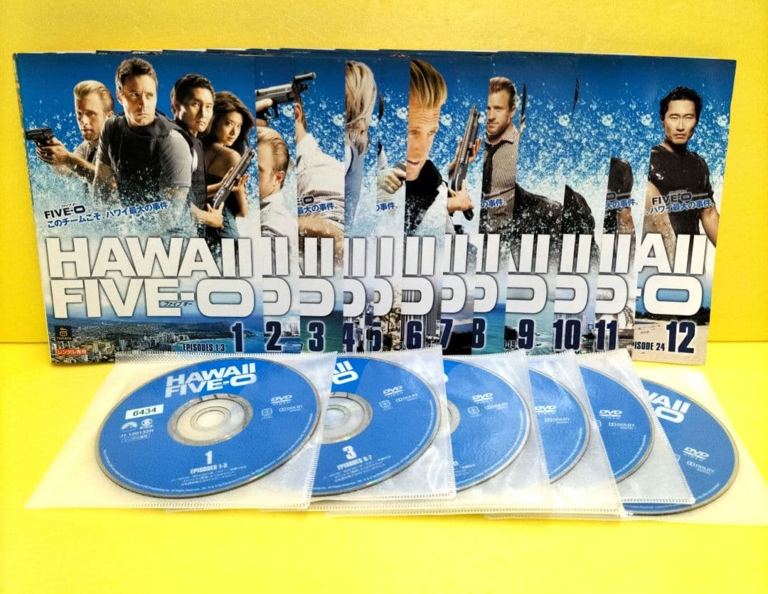 HAWAII FIVE-O シーズン1〜ファイナル　全巻セット　レンタル落ち