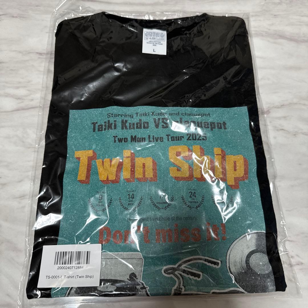 Taiki Kudo VS claquepot Tシャツ