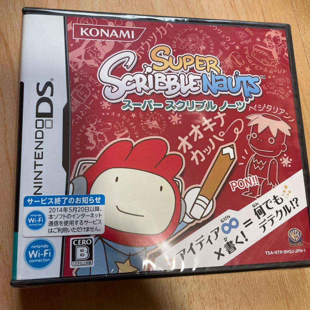 新品未開封　スーパースクリブルノーツ　DS Nintendo  任天堂　new