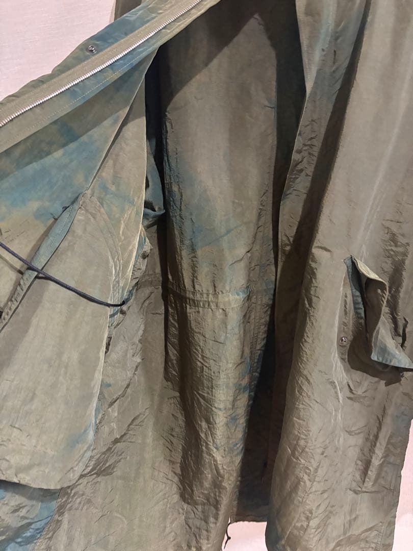 YOKE Nylon Mods Coat サイズ3 カーキ ヨークモッズコート