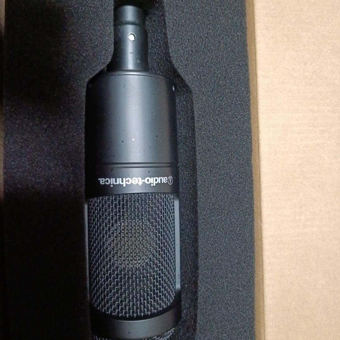 audio-technica AT2035 コンデンサーマイク ポップガード付き