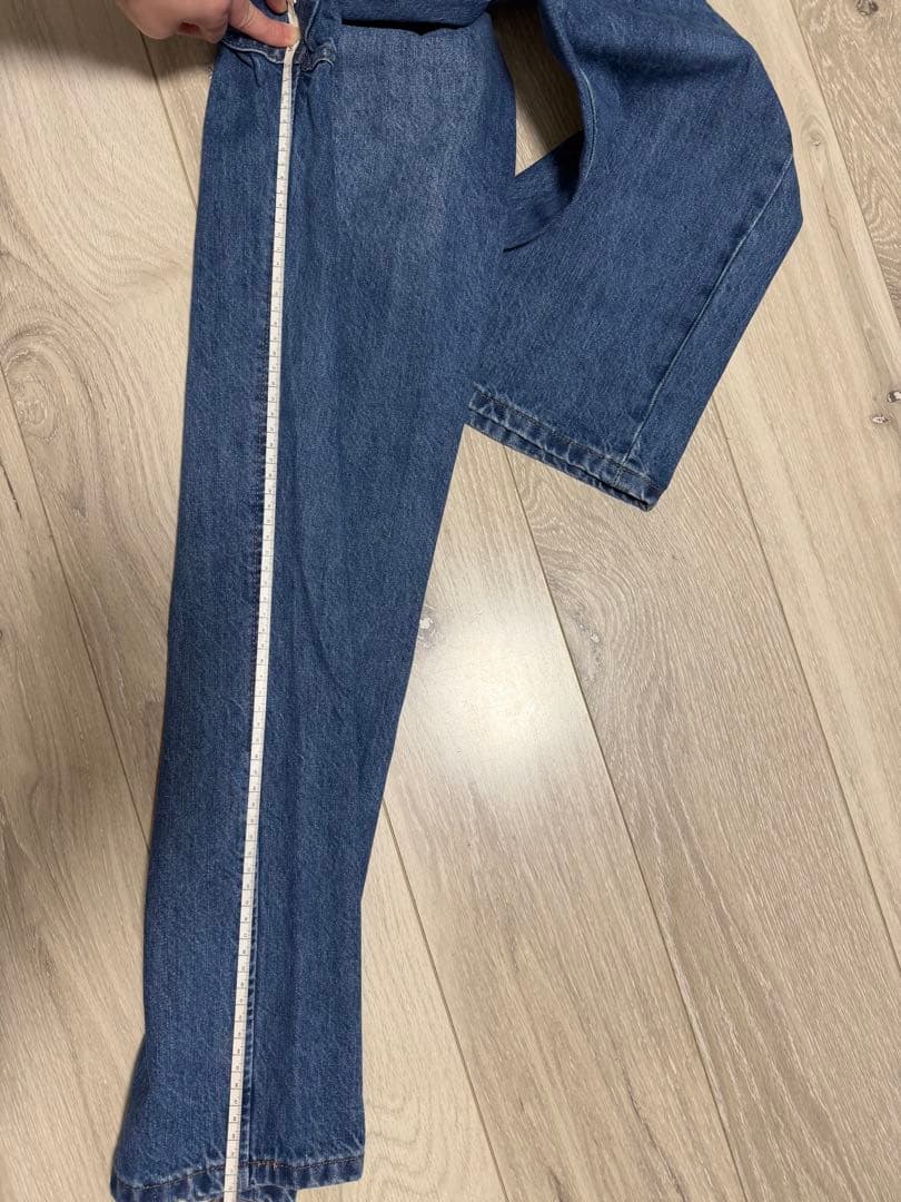 TWW denim 骨格ウェーブデニム S/M long