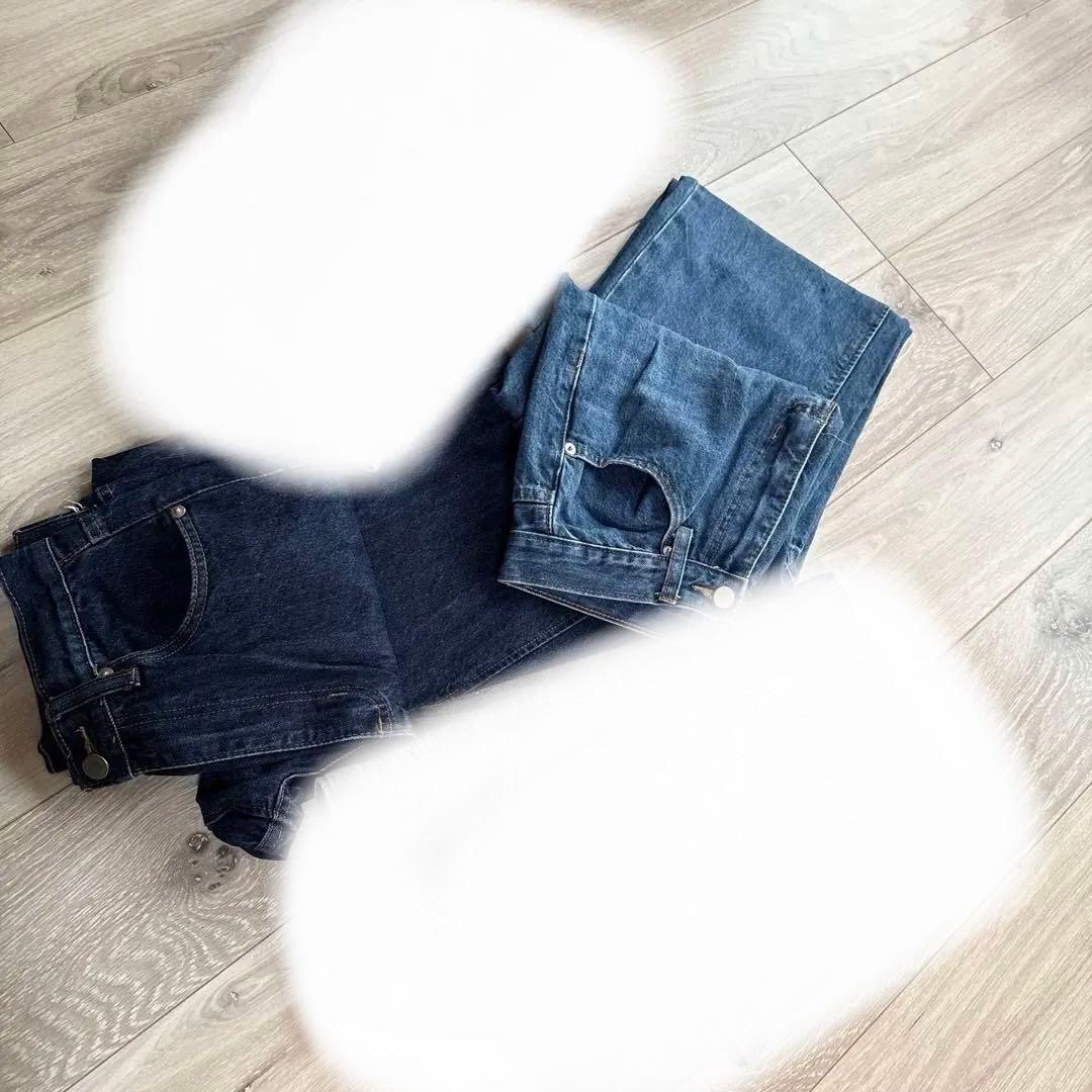 TWW denim 骨格ウェーブデニム S/M long
