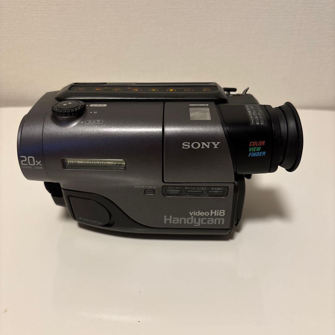 希少ソニー　CCD-TR11　8mmビデオカメラ　ハンディカム VideoHi8