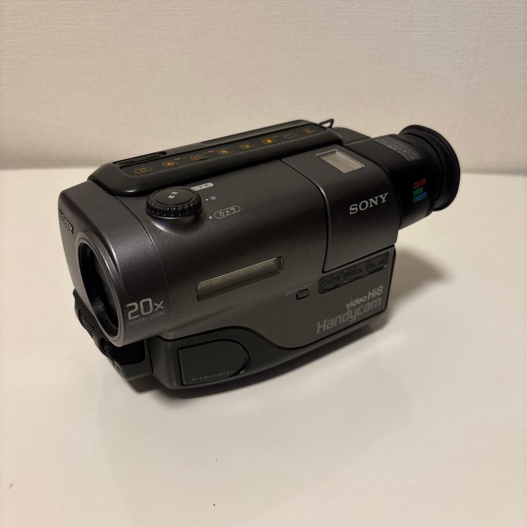希少ソニー　CCD-TR11　8mmビデオカメラ　ハンディカム VideoHi8