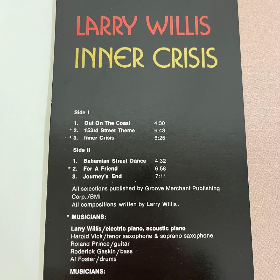 Larry Willis Inner Crisis LPレコード