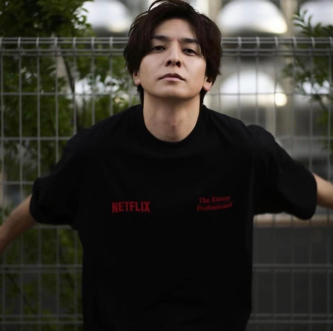 ENNOY x NETFLIX 非売品 Tシャツ Lサイズ
