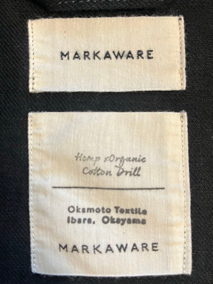 ジャケット・アウター WORK JACKET HEMP ORGANIC COTTON DRILL