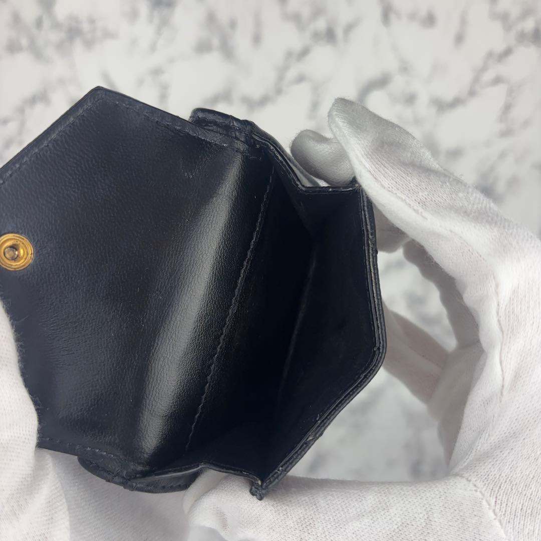 117 SAINT LAURENT サンローラン　三つ折り財布