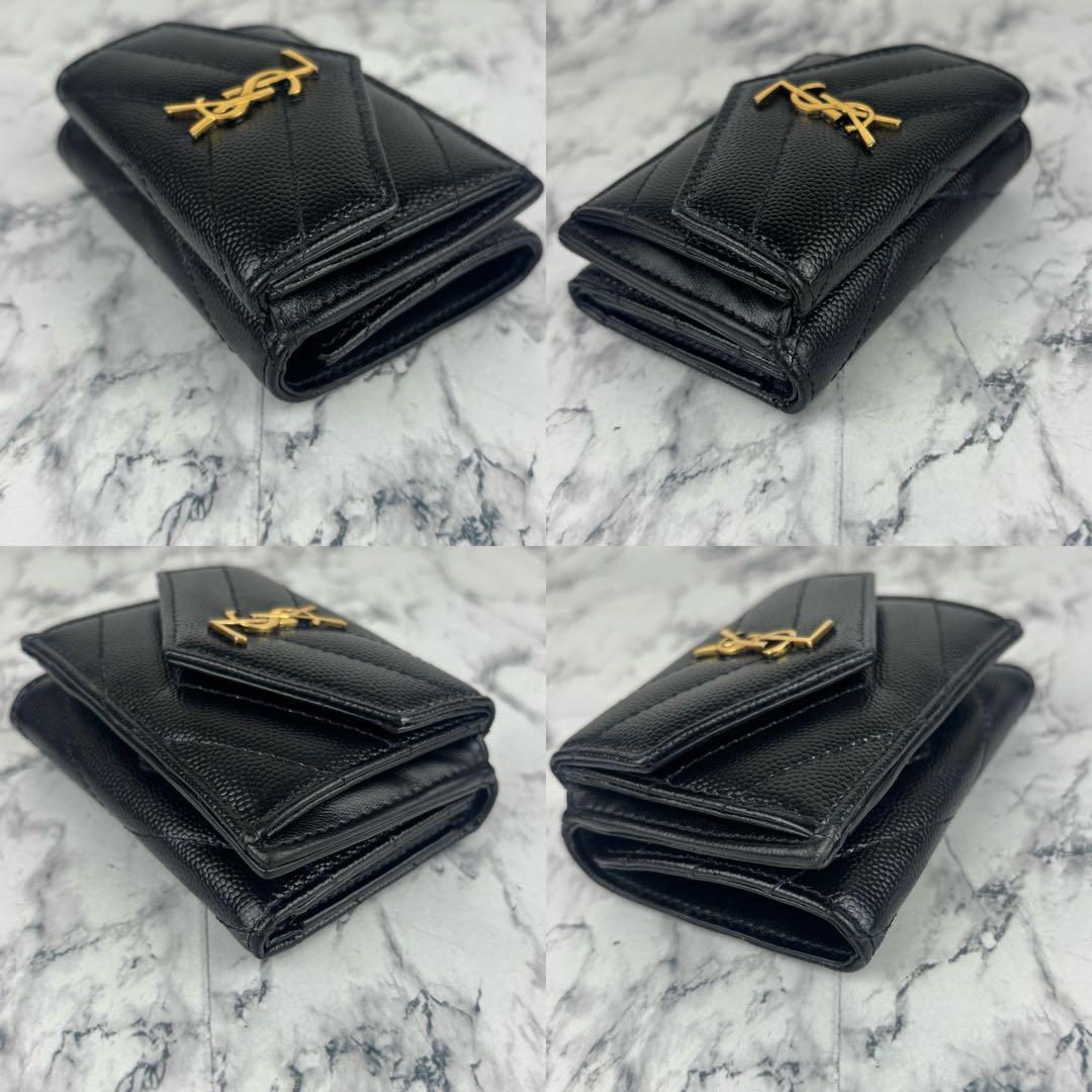 117 SAINT LAURENT サンローラン　三つ折り財布