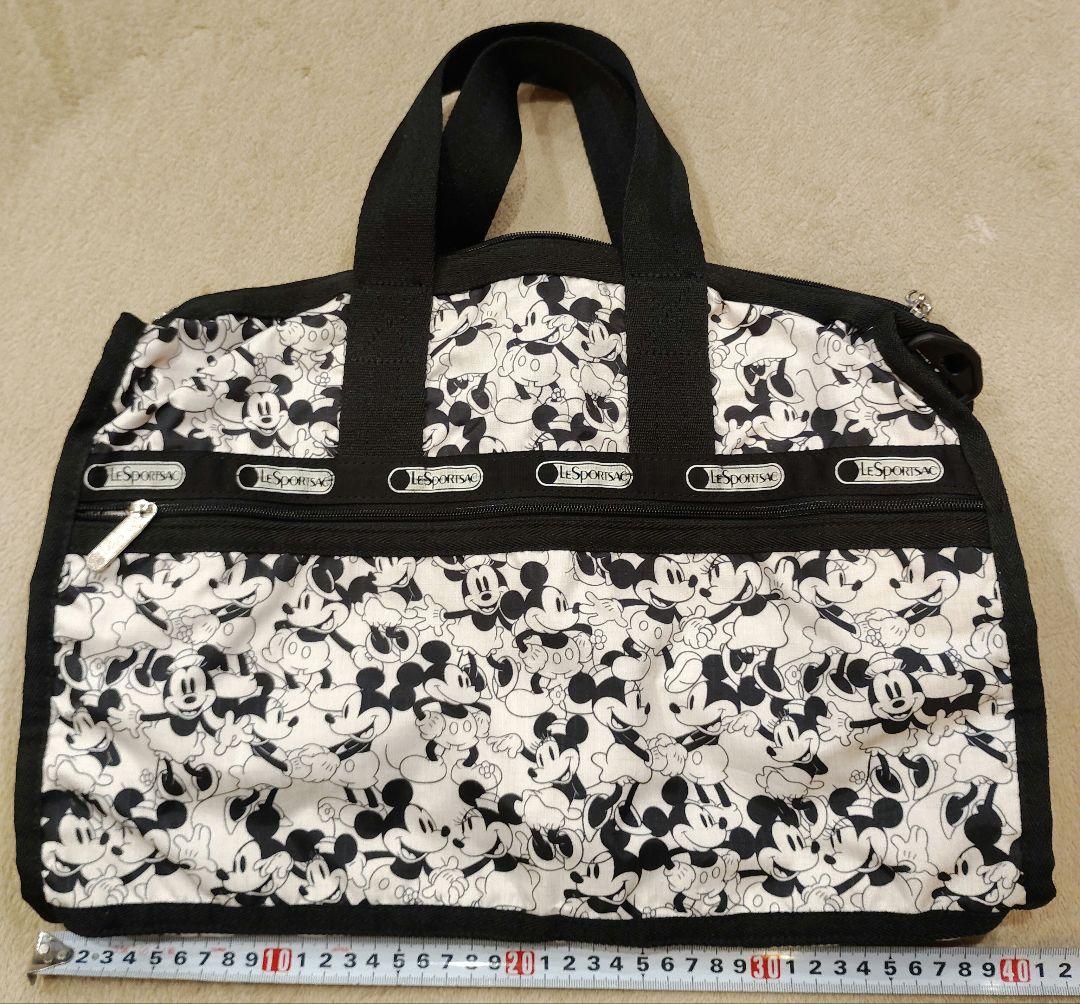 LeSportsac ミッキーマウスプリントショルダーバッグ
