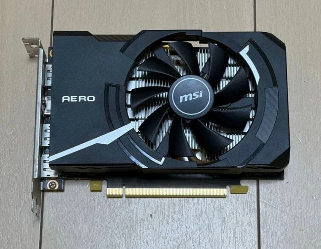 グラフィックボード・グラボ・ビデオカード MSI GEFORCE GTX 1660 AERO ITX J 6G