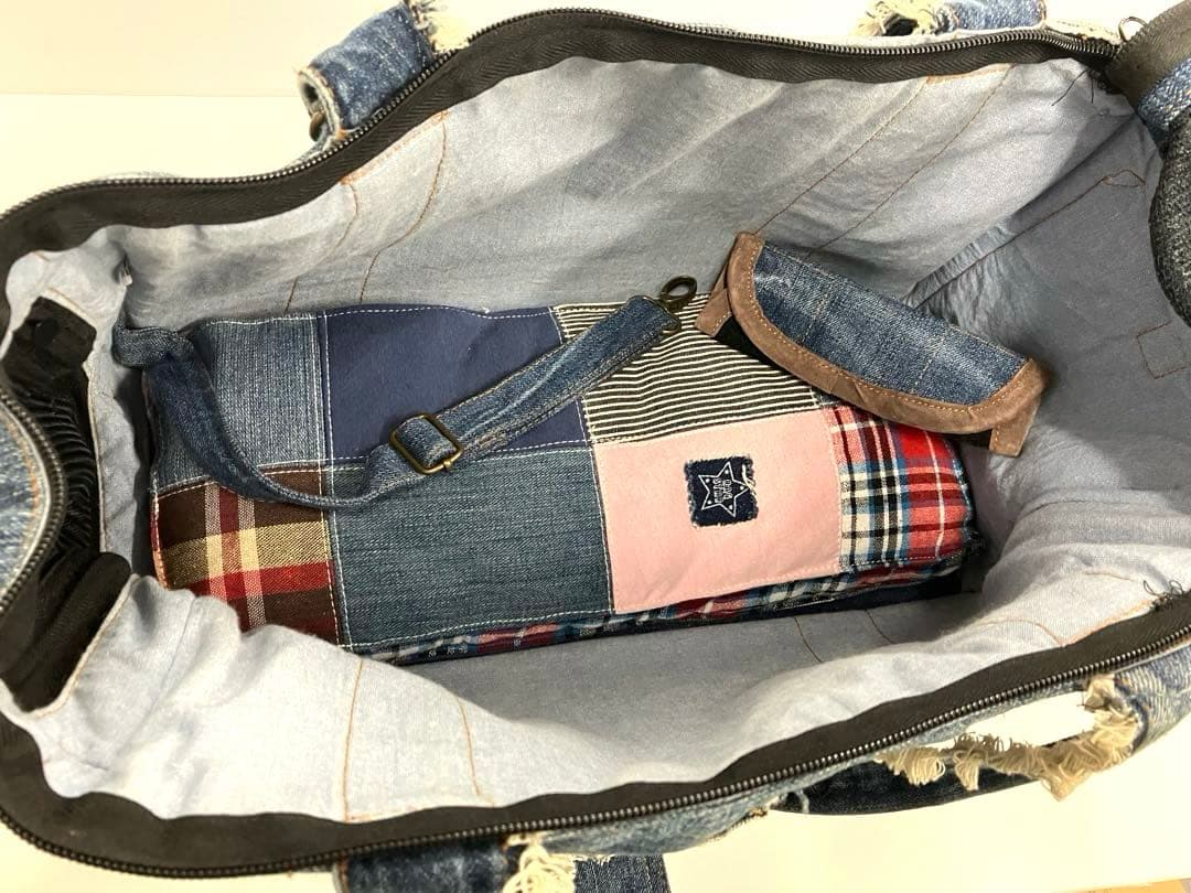 S1-68 Ragstar デニムキャリーバッグ 2way ペット用 美品