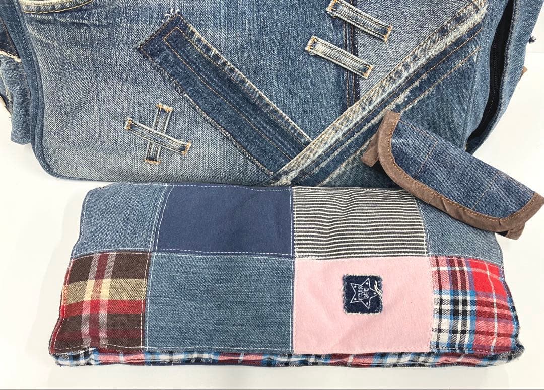 S1-68 Ragstar デニムキャリーバッグ 2way ペット用 美品