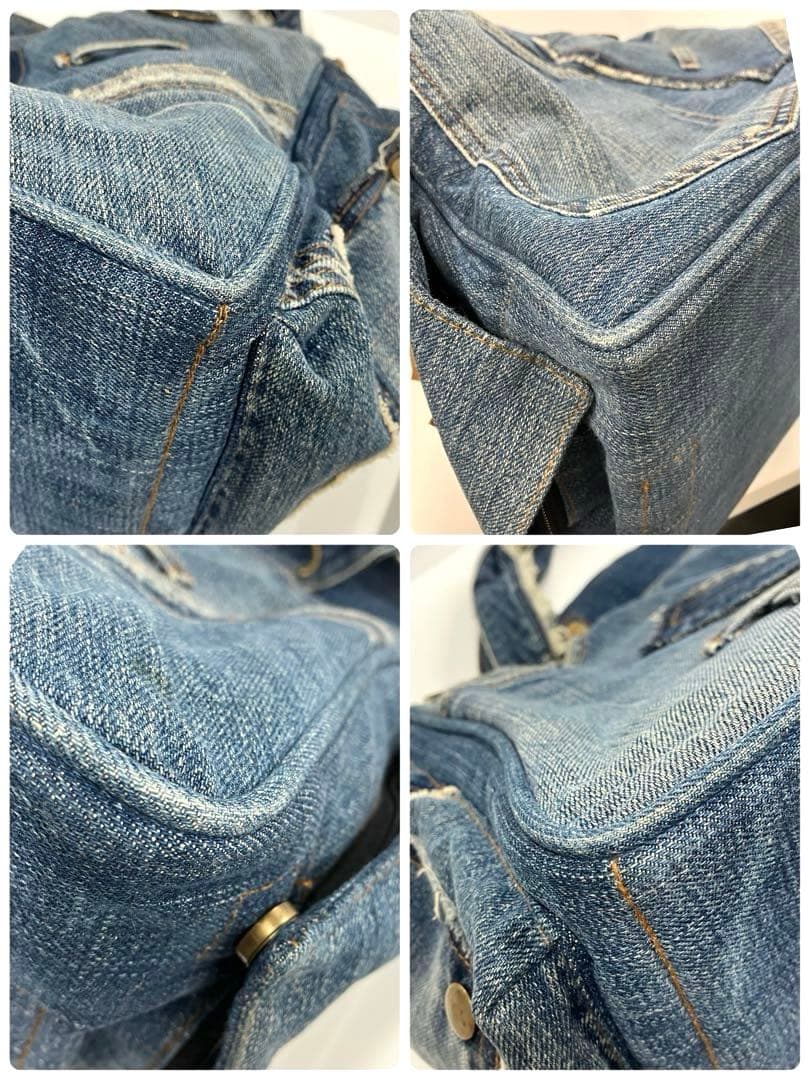 S1-68 Ragstar デニムキャリーバッグ 2way ペット用 美品