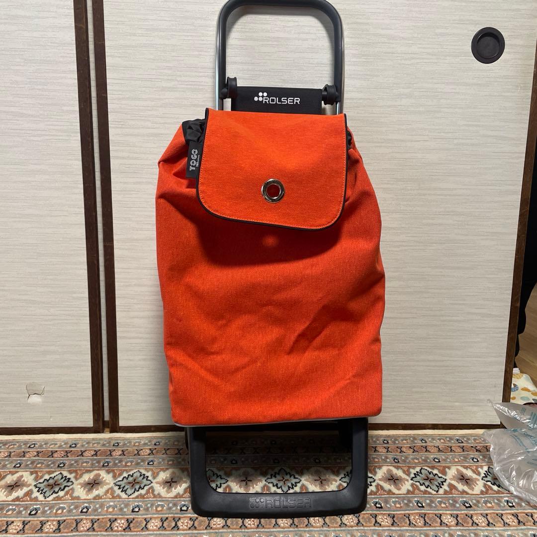 ROLSER TO GO オレンジ キャリーカート