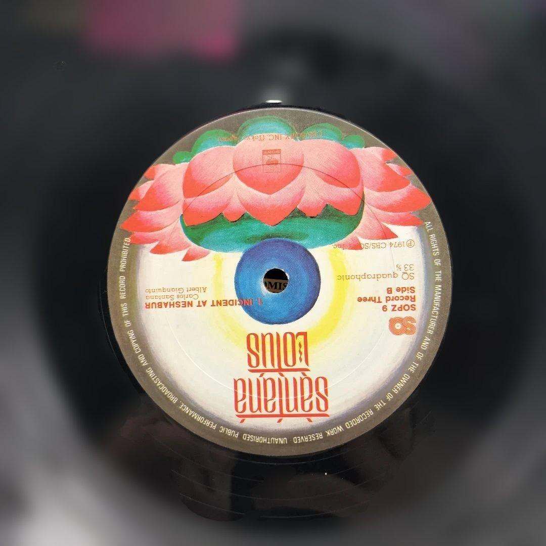 Santana ‎Lotus 3LP　レコード
