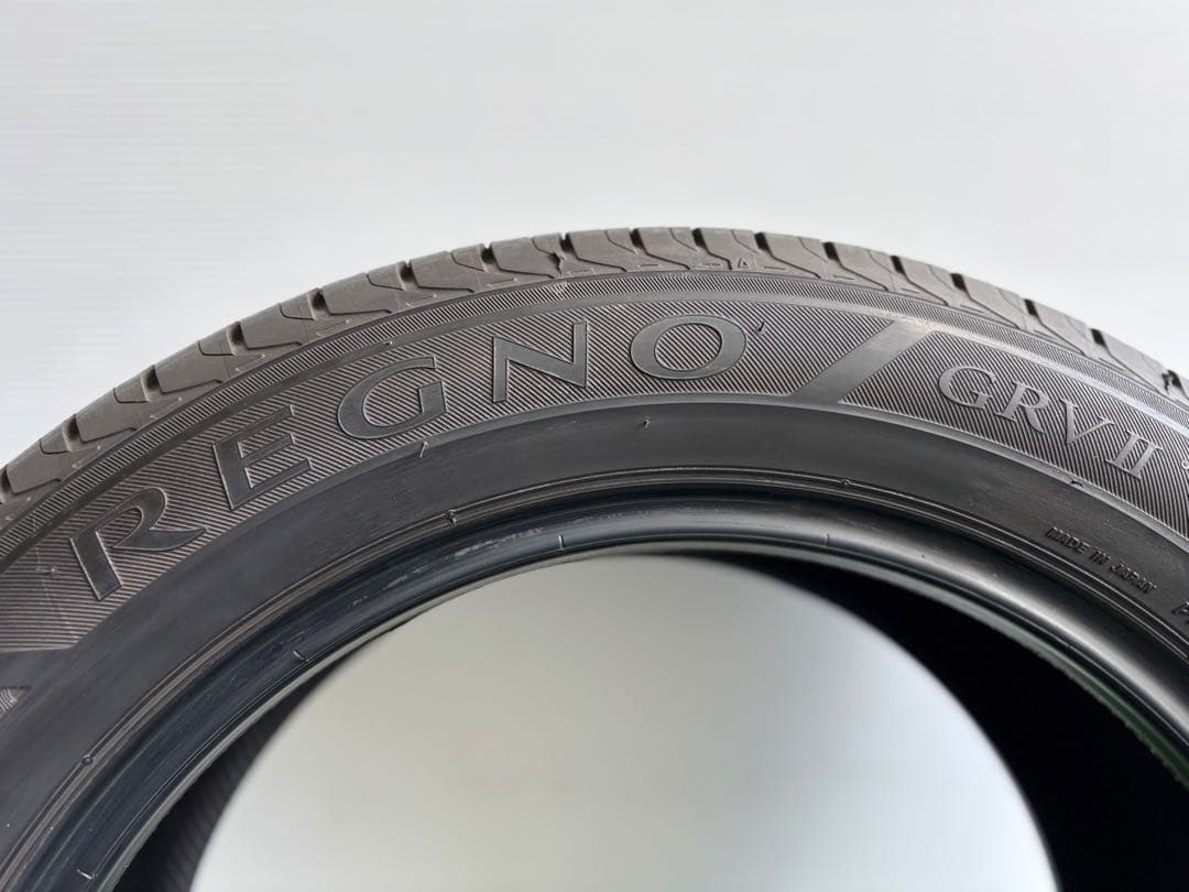 【国産バリ溝・送料無料‼️】225/55R18 ブリヂストンREGNO GRVⅡ