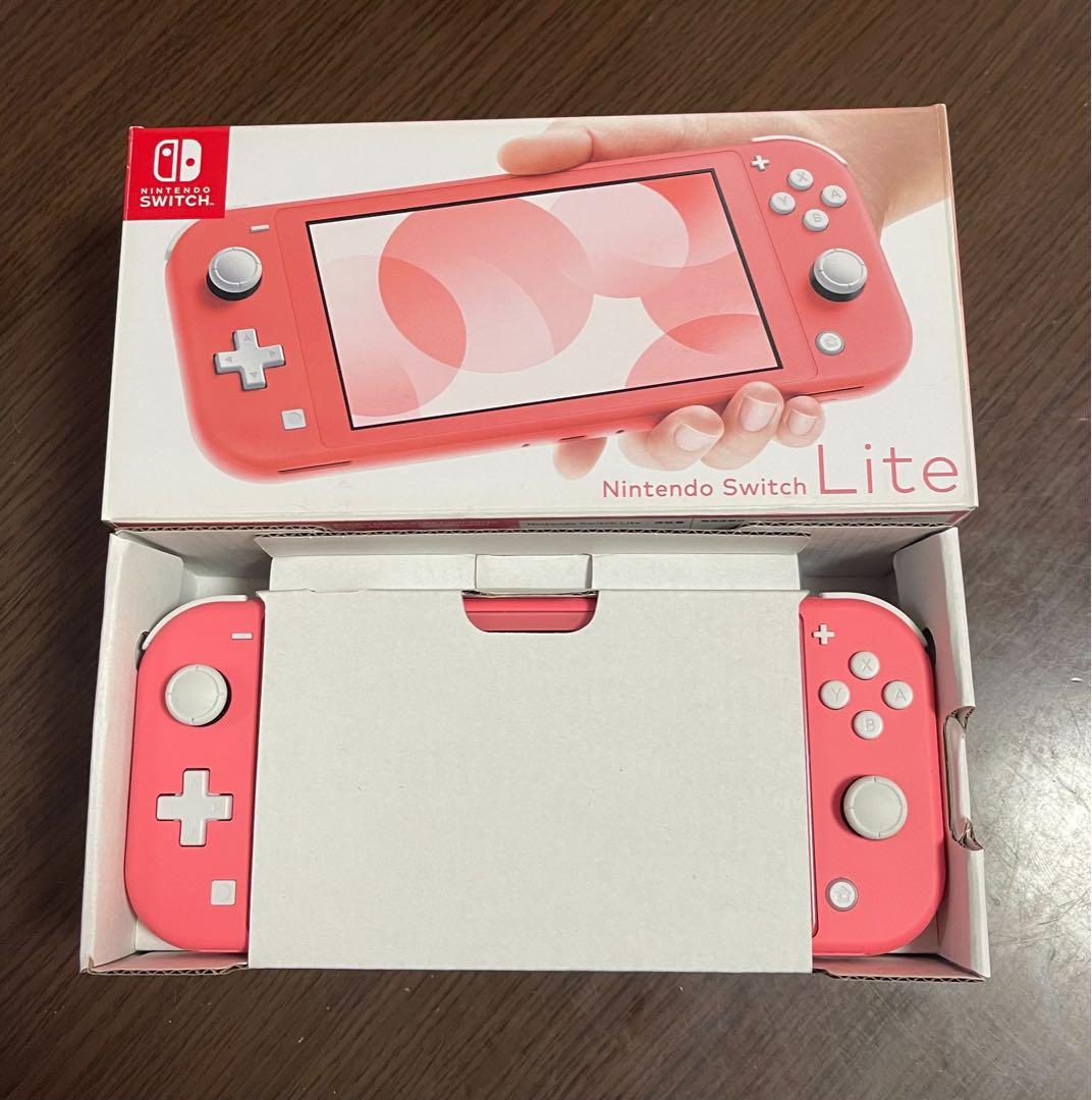 Nintendo Switch Lite ピンク　ジャンク品　部品取用