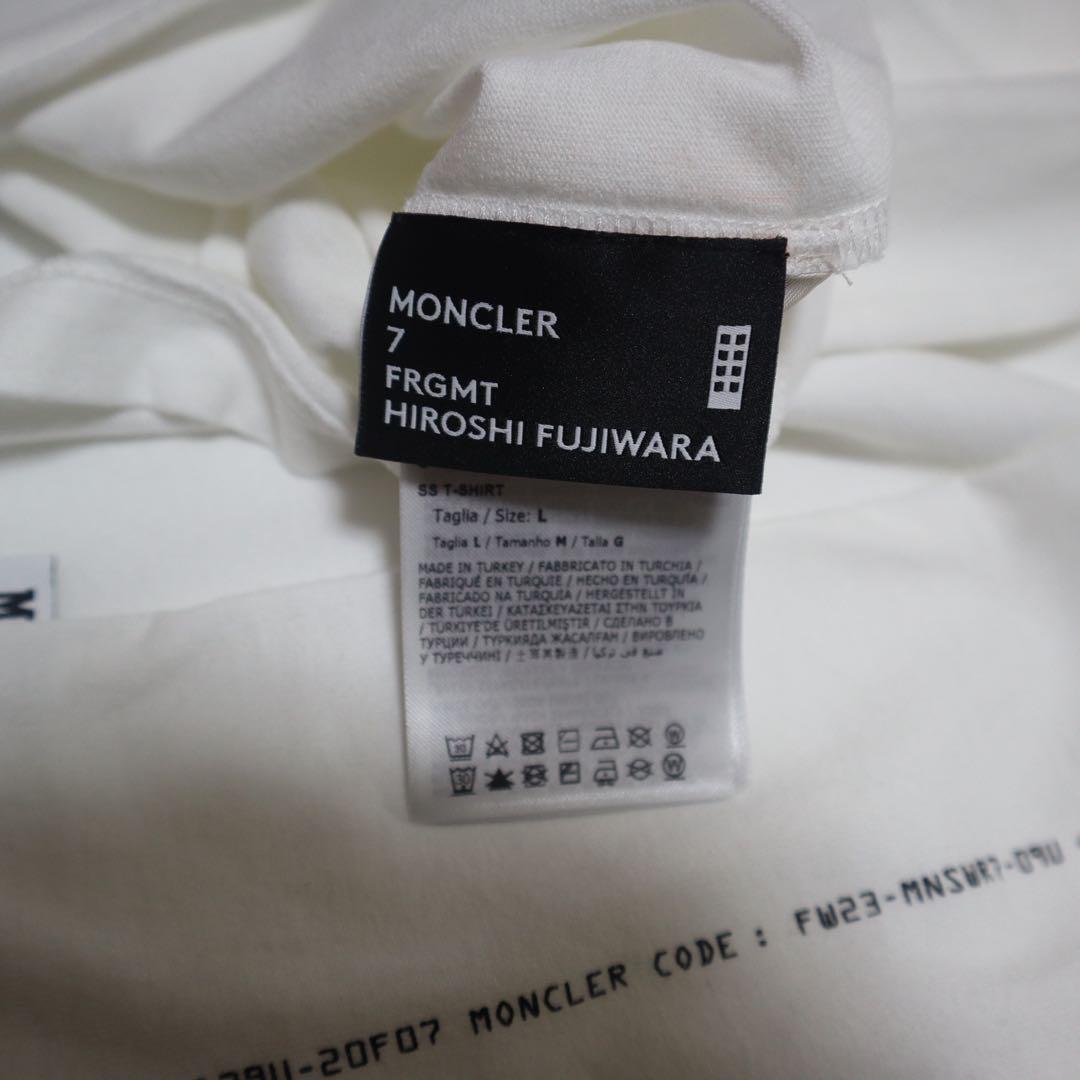 【新品】MONCLER × FRAGMENT コラボ Tシャツ Lサイズ