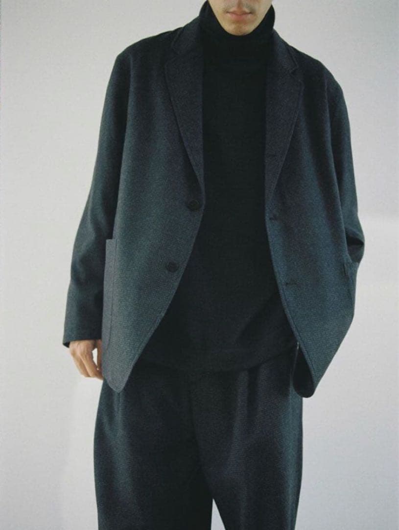 完売品　【LIDNM】WOOL MILLED IVY JACKET