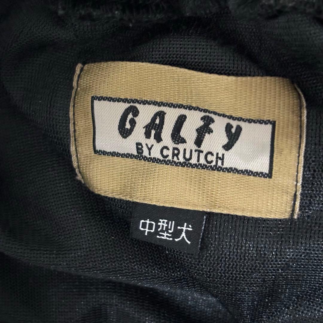 galfy ガルフィー ベロア　セットアップ　光沢　ヒョウ柄　中型犬　L