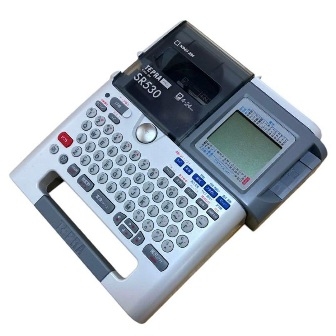 KING JIM テプラ PRO SR530 ラベルライター 本体