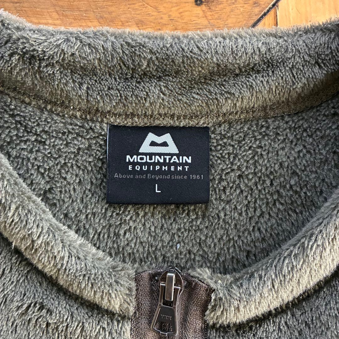 MOUNTAIN EQUIPMENT ポーラテック フリースベスト L カーキ