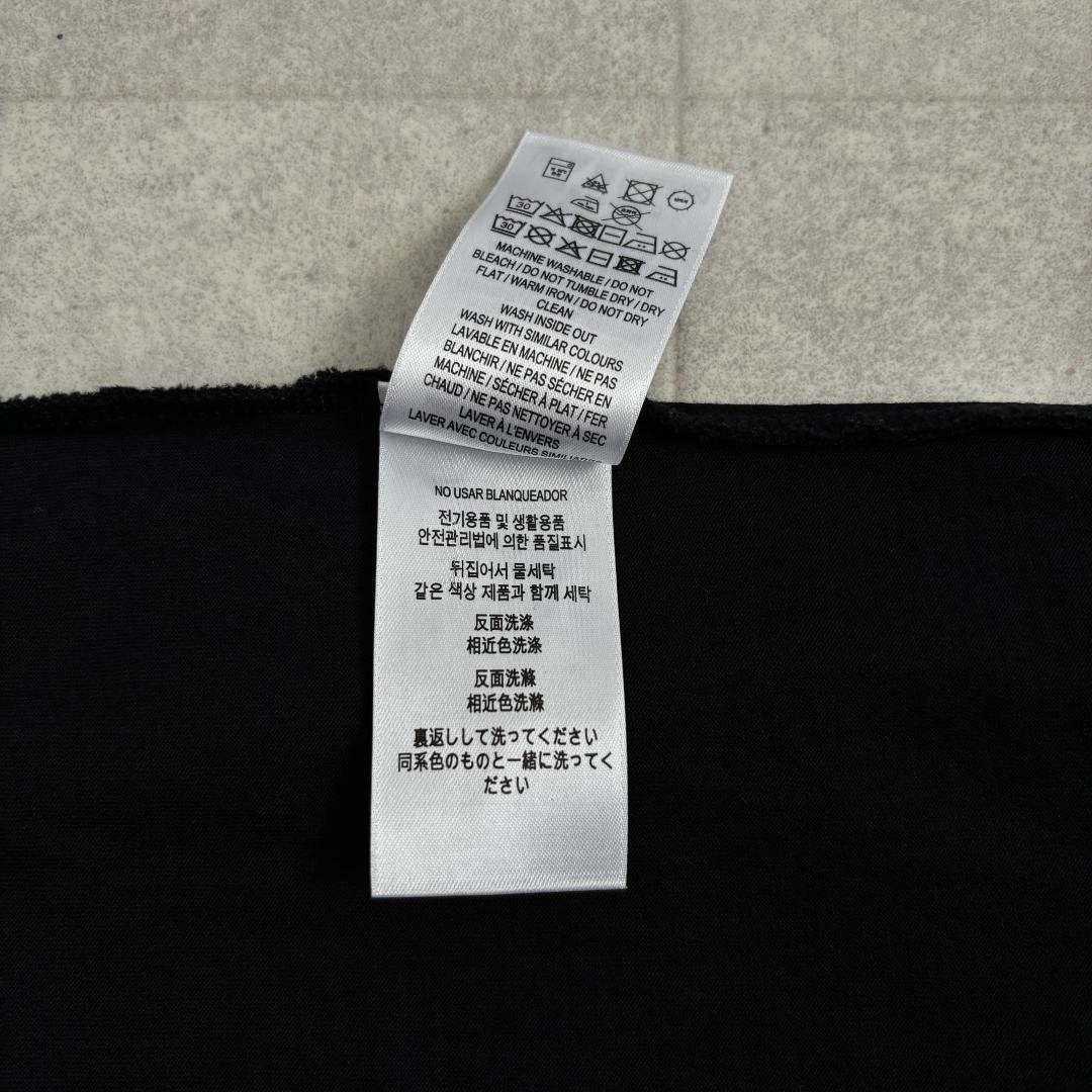[p]【超人気・美品】バーバリー/Tシャツ/ノバチェック/刺繍ロゴ/黒