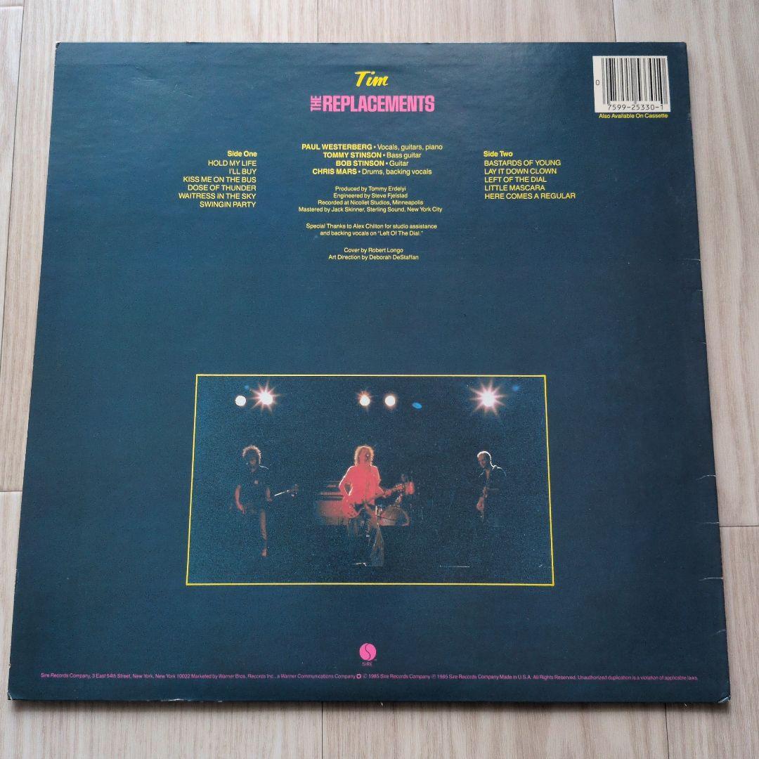 The Replacements Tim USオリジナルLPレコード