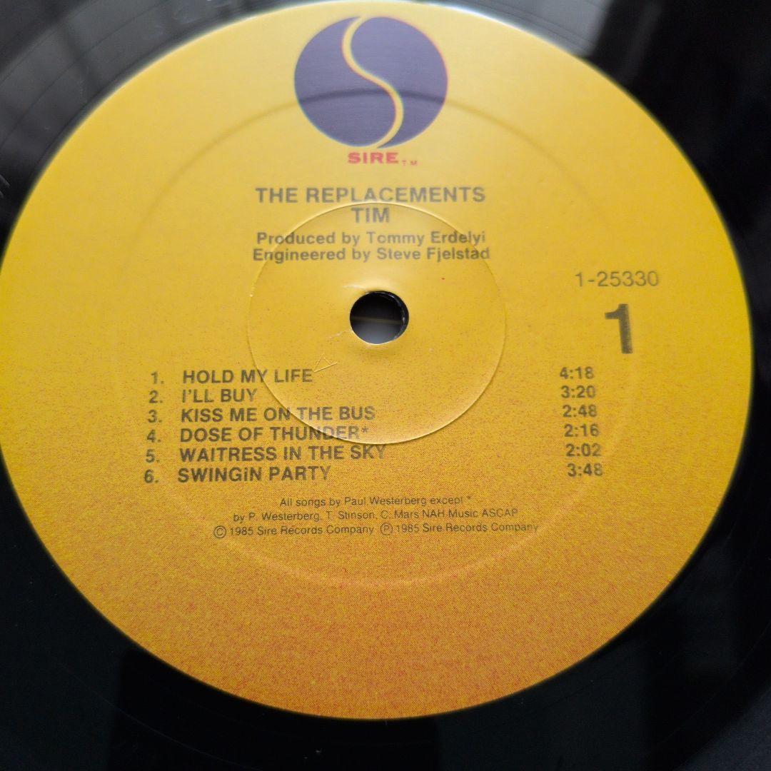 The Replacements Tim USオリジナルLPレコード