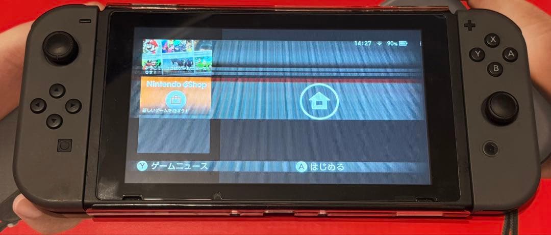 Nintendo Switch グレー 本体 ジャンク品