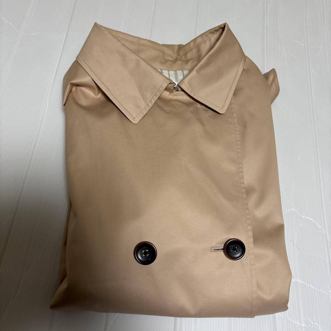 23区 大きいサイズベージュピンク トレンチコート