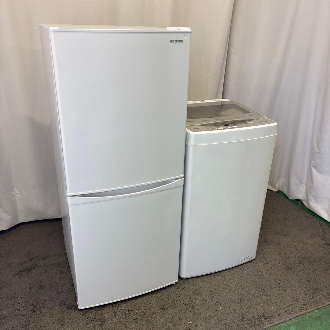 67❤️　冷蔵庫　洗濯機　一人暮らしセット　アイリスオーヤマ　安い　中古　設置無料