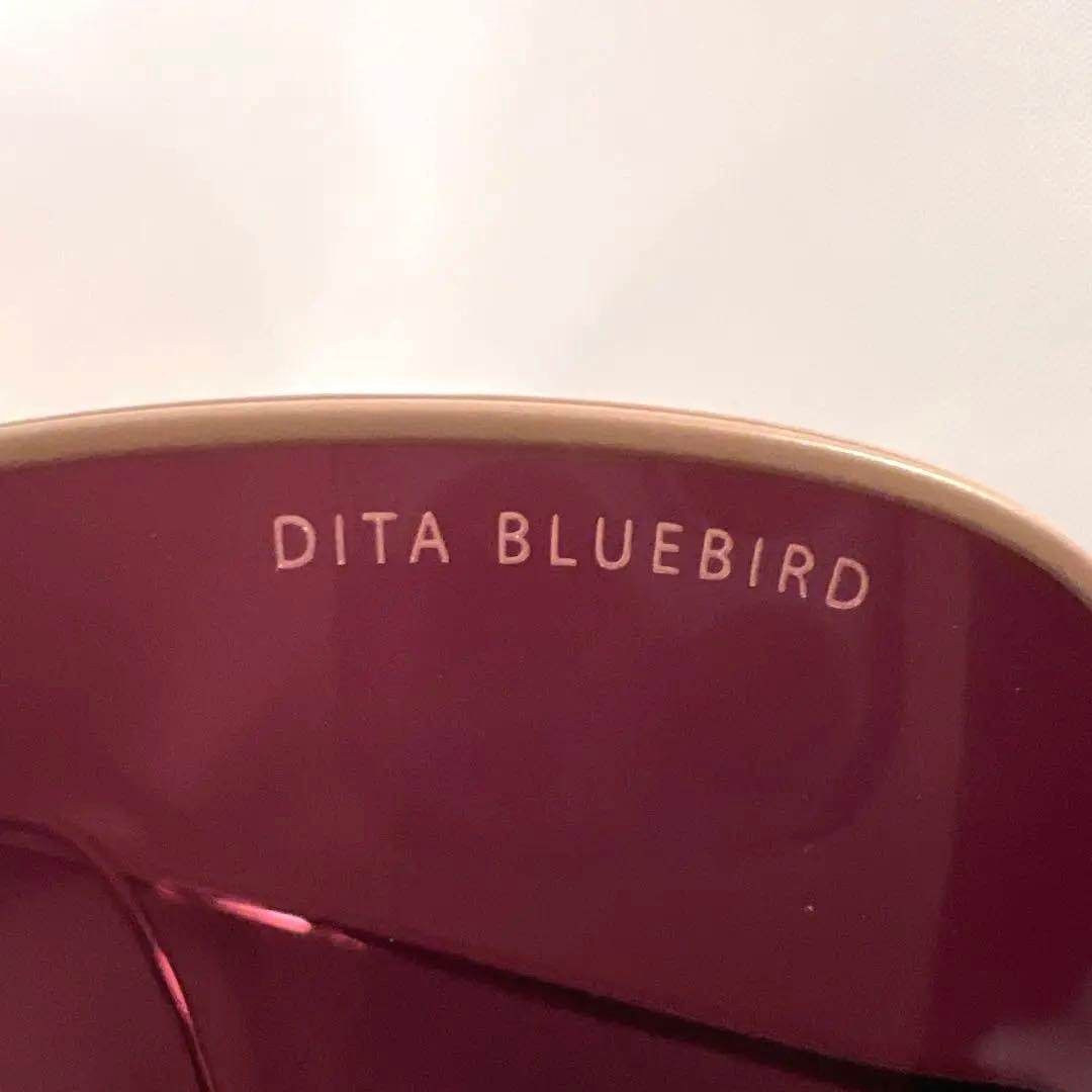 モデルマギー着用☆DITA BLUEBIRDブラウングラデーション サングラス