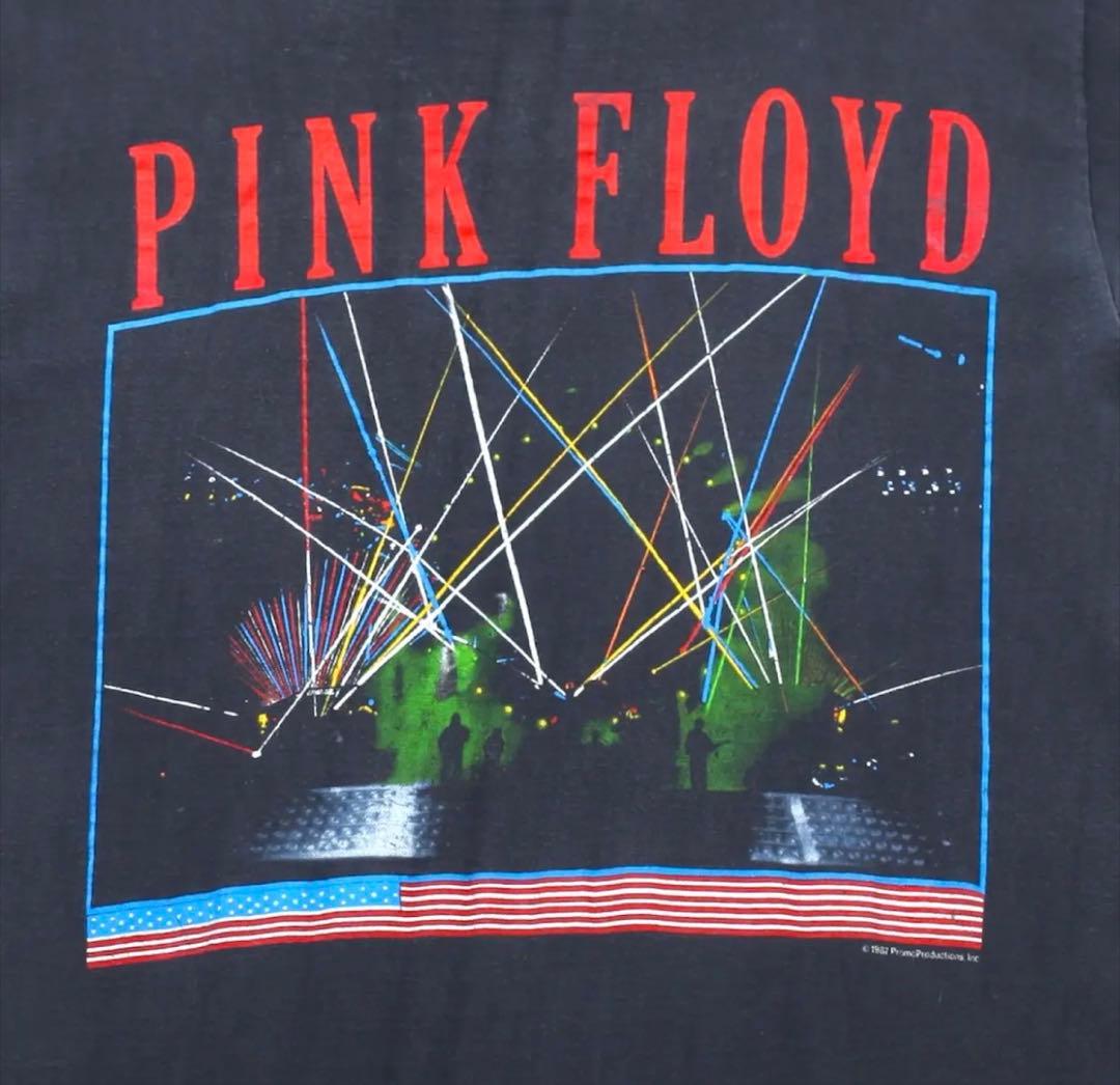 激レア80sピンクフロイド Pink FloydヴィンテージTシャツ当時物希少
