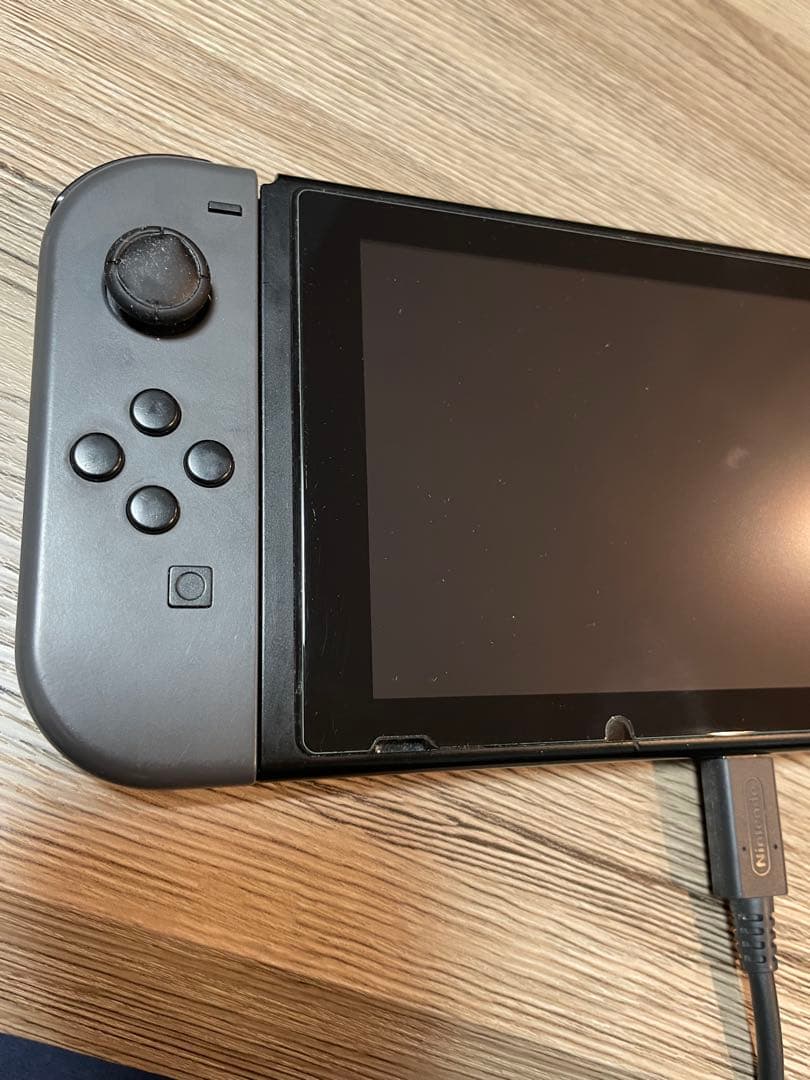 Nintendo Switch 本体 グレー 充電ケーブル付き