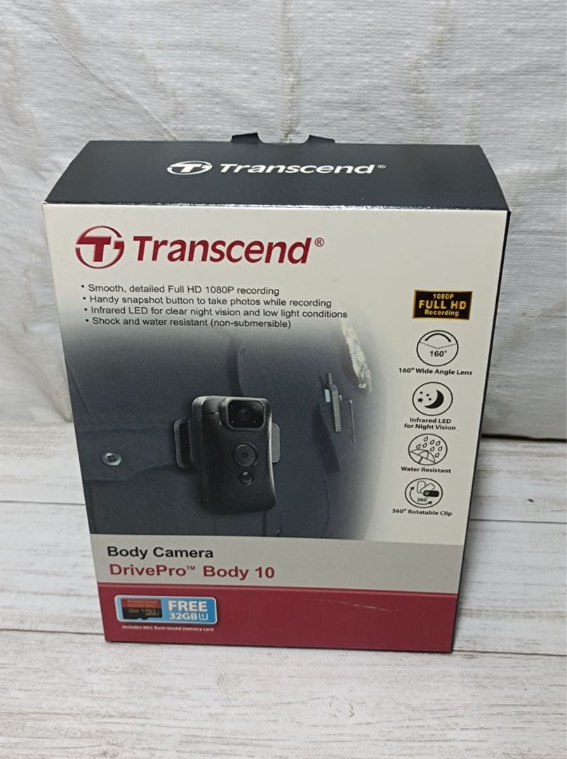 八6160【未使用品】トランセンド DrivePro Body 10