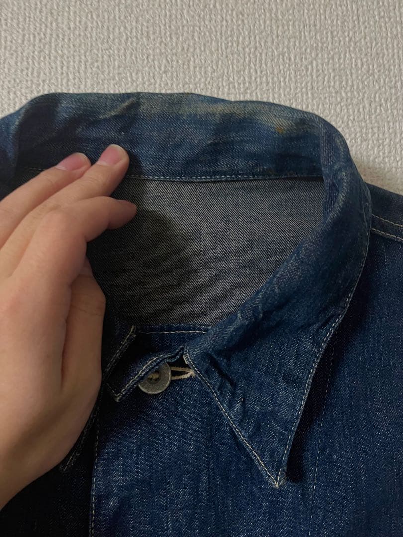 M40s us army denim cvoerallデニムカバーオール