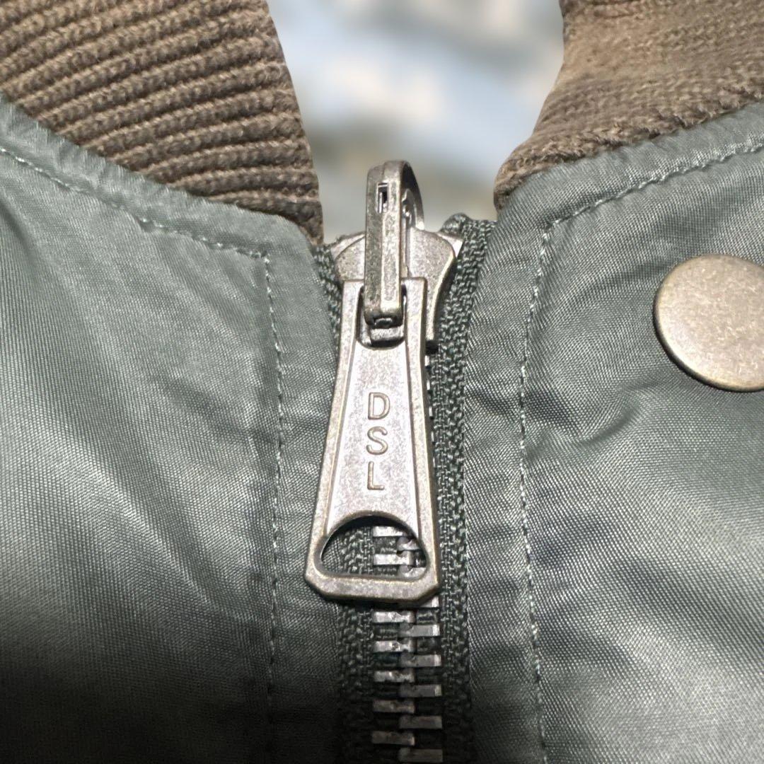 DIESEL　MA-1スタイルジャケット オリーブグリーン