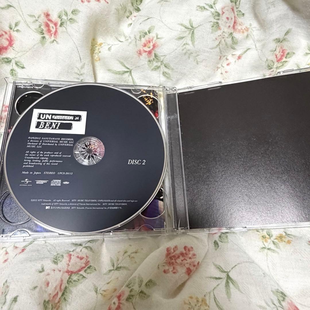 【廃盤】BENI 「COVERS」・「MTV UNPLUGGED」CD DVD