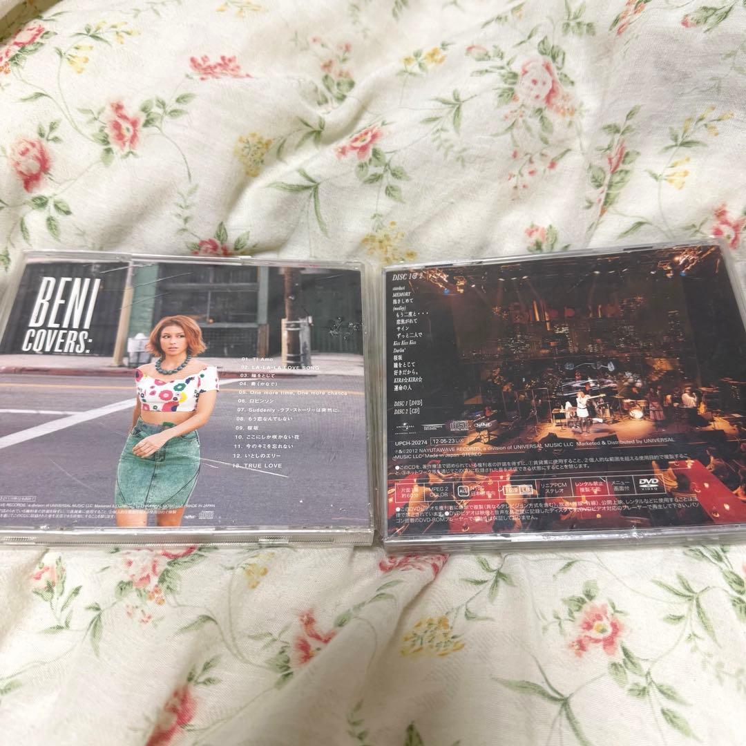 【廃盤】BENI 「COVERS」・「MTV UNPLUGGED」CD DVD