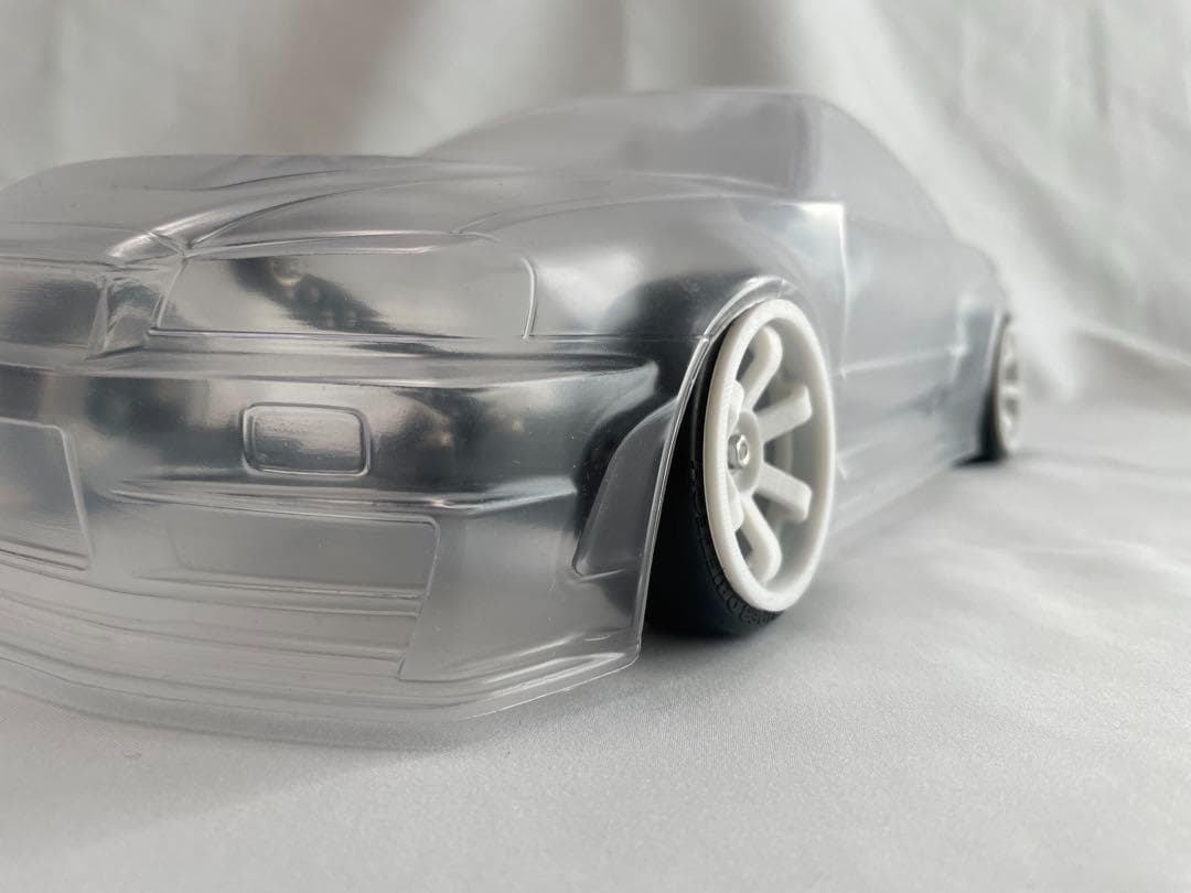 [004]1/10 RCラジコンボディ用ディスプレイシャーシ 3台分