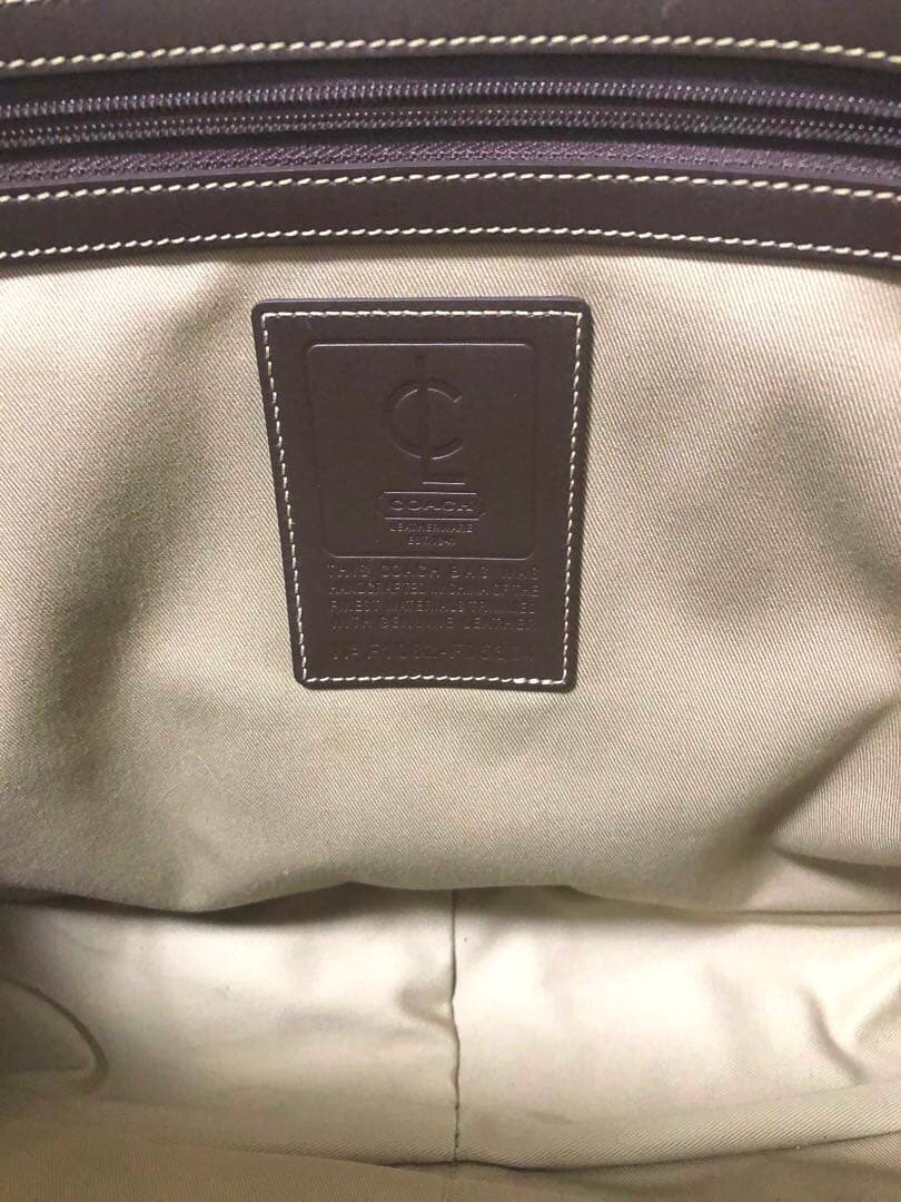 COACH コーチ　メッセンジャーバッグ　ショルダーバッグ　メンズ　ベージュ