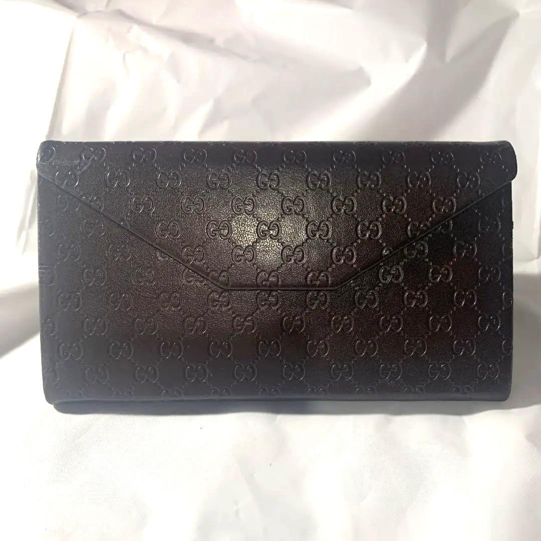 GUCCI パープルサングラス ケースと眼鏡拭き付き
