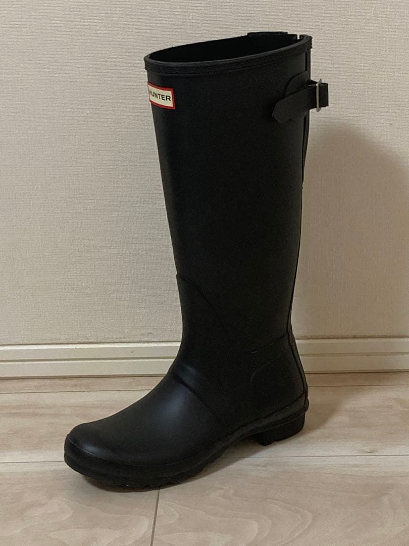 ★あさん専用★ HUNTER ブラック ロングレインブーツ