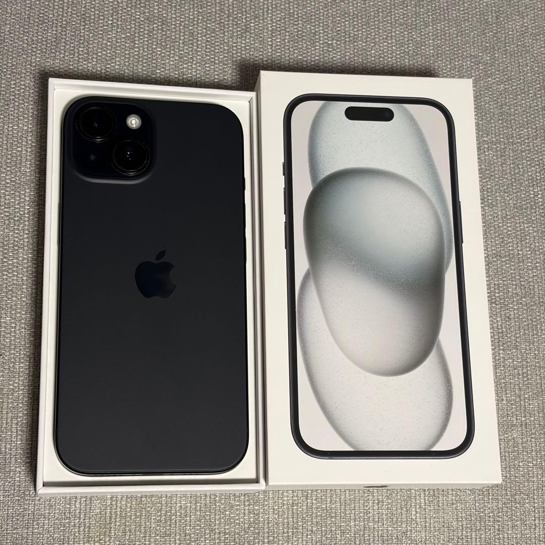 Apple iPhone 15 ブラック 128GB