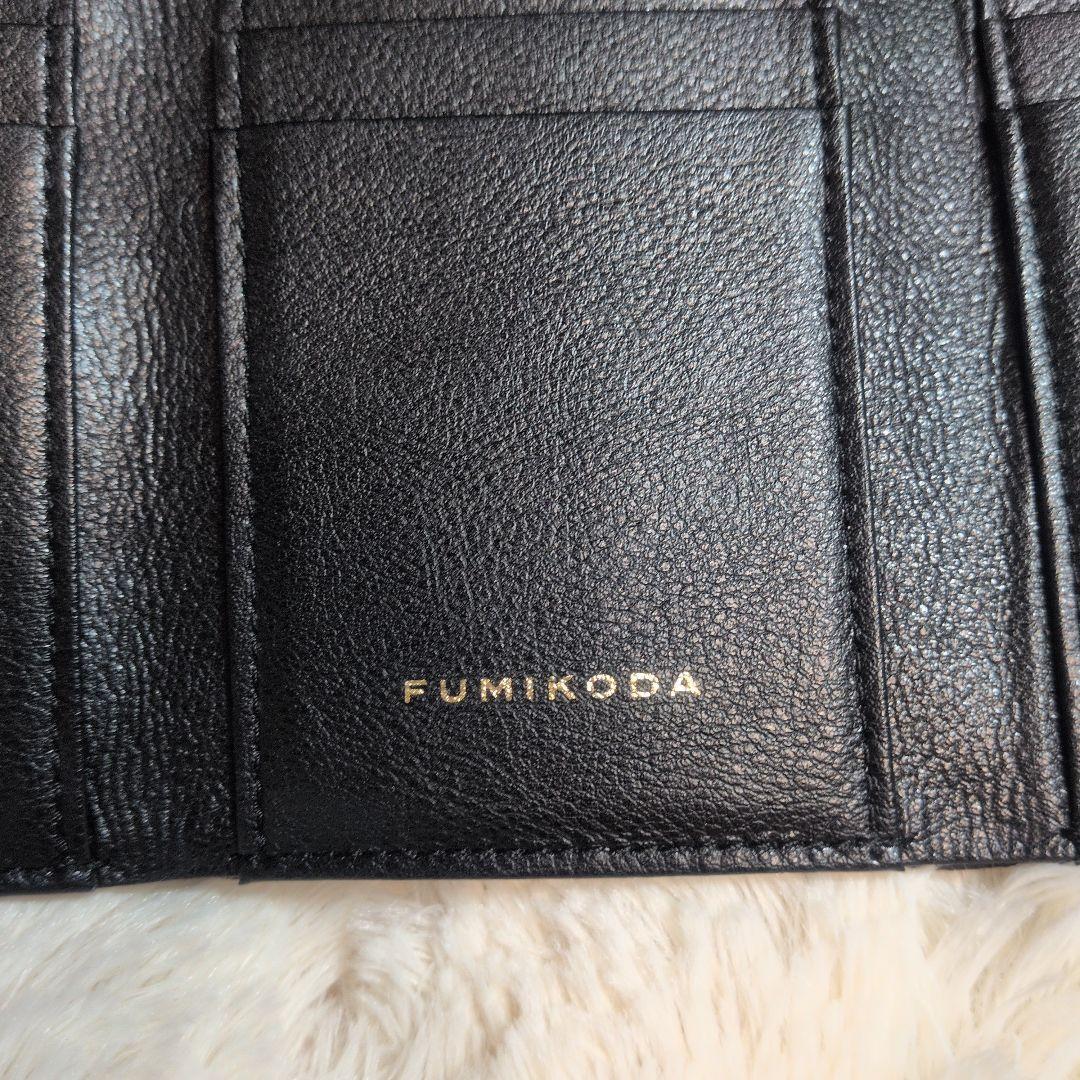 MKT★FUMIKODA 三つ折り財布 パイソン型押し 定価38500円
