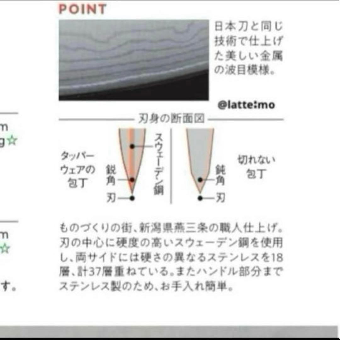 お値下げ【新品未使用】タッパーウェア　三徳包丁17㌢